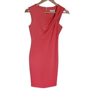 Calvin Klein Coral Midi Dress